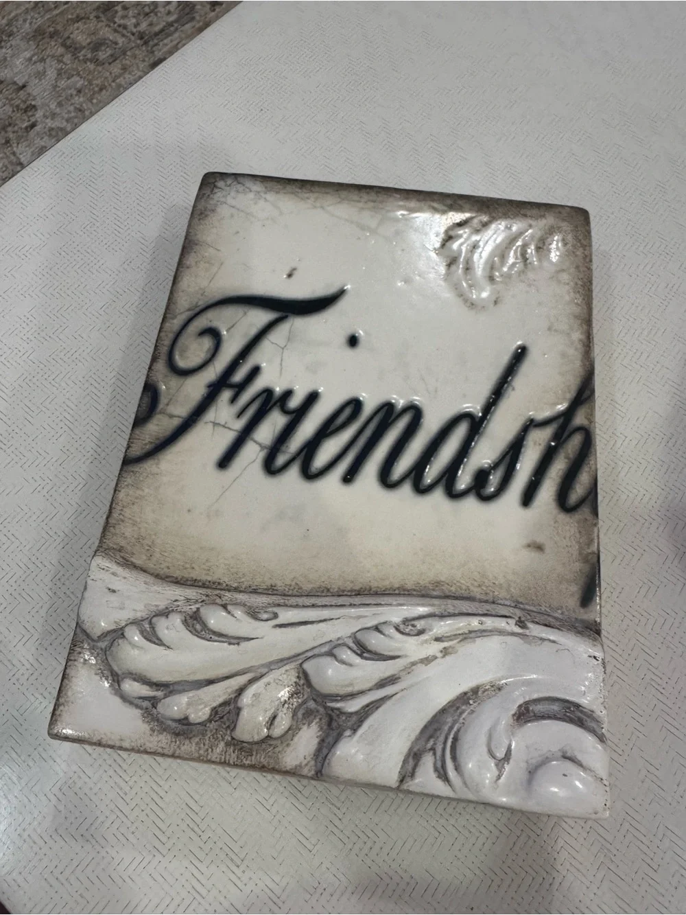Sid Dickens T-251 Friendship Decorative Memory Block